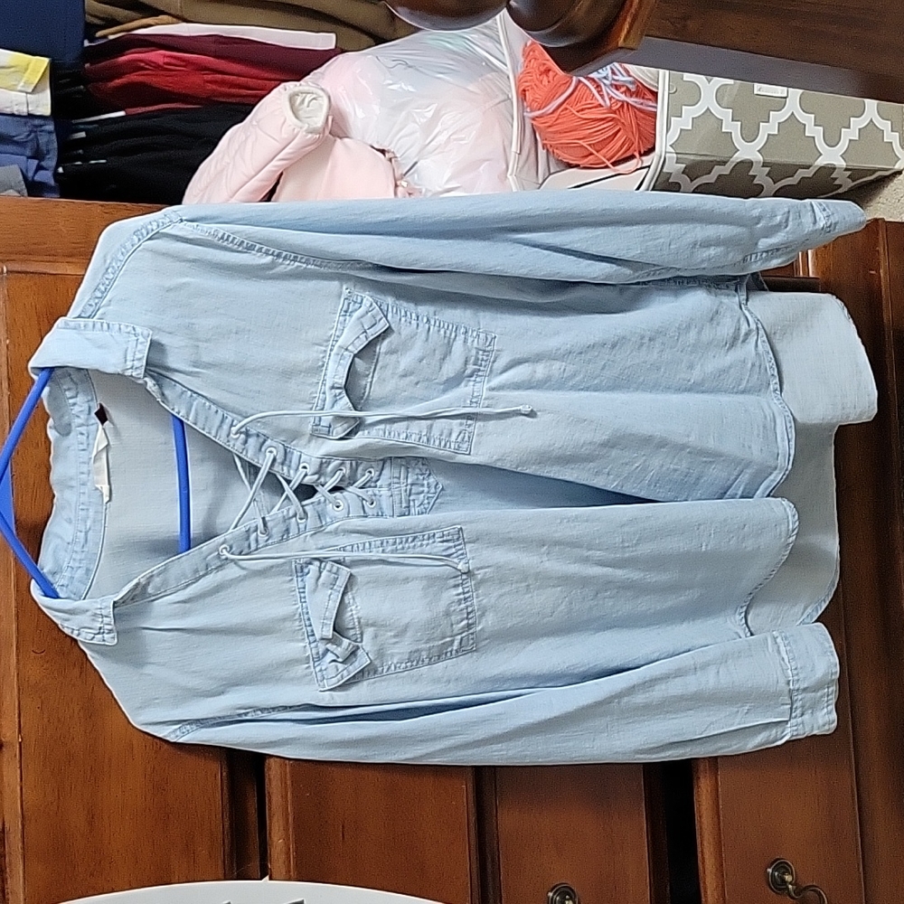 Cute jean top